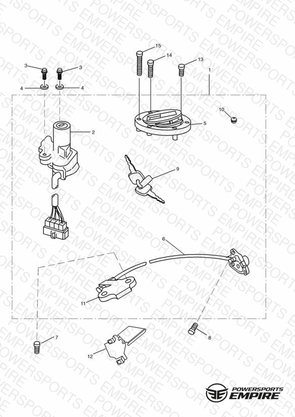 Ignition Switch/Seat Lock
