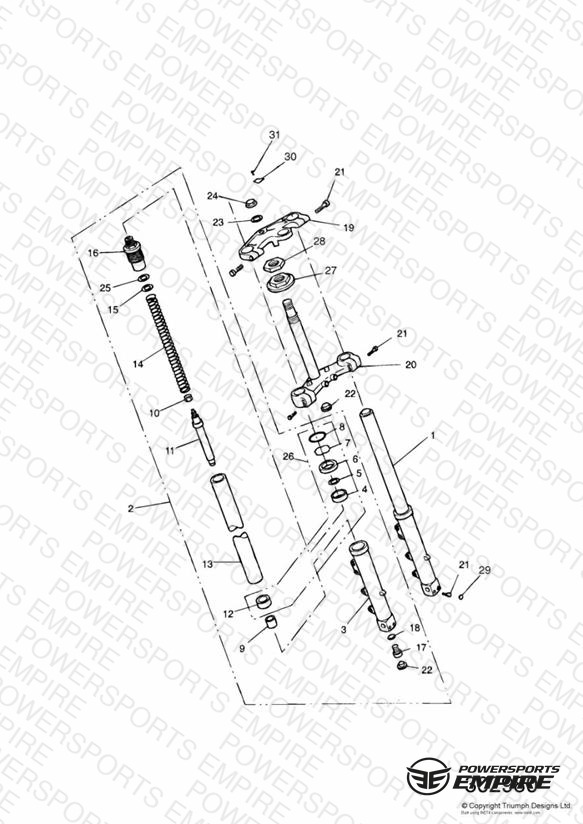 Front Forks and Yokes Sprint Sport