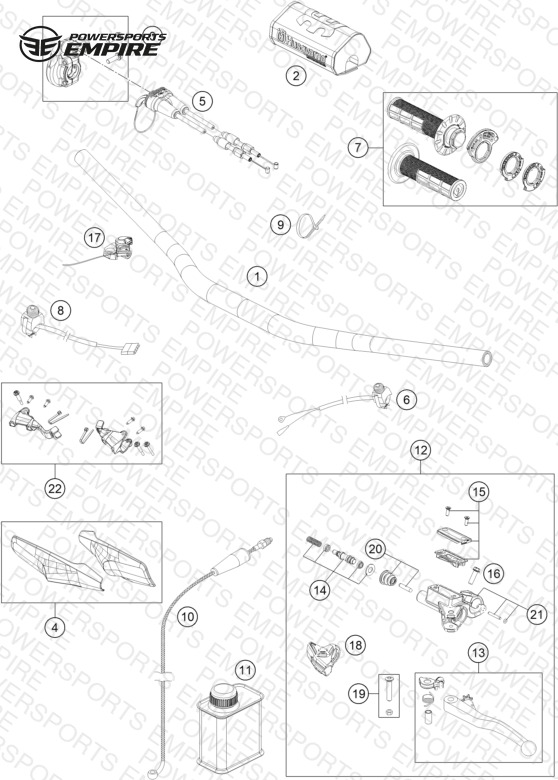 HANDLEBAR, CONTROLS