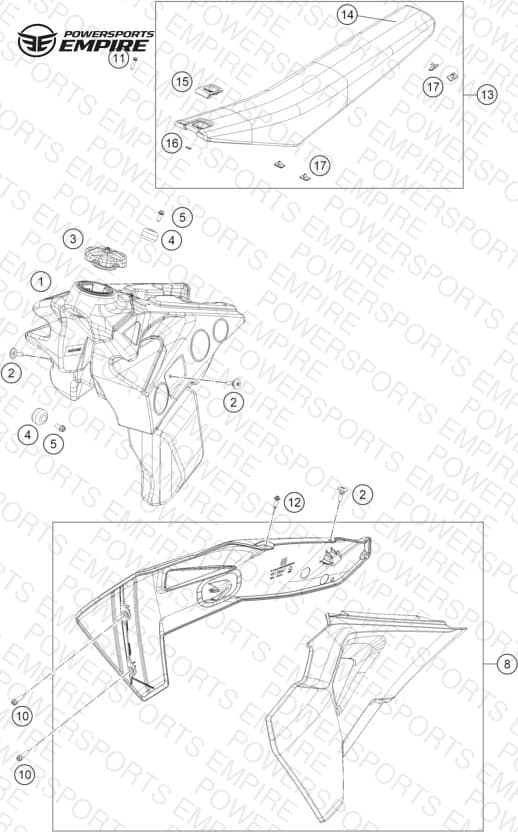 TANK, SEAT