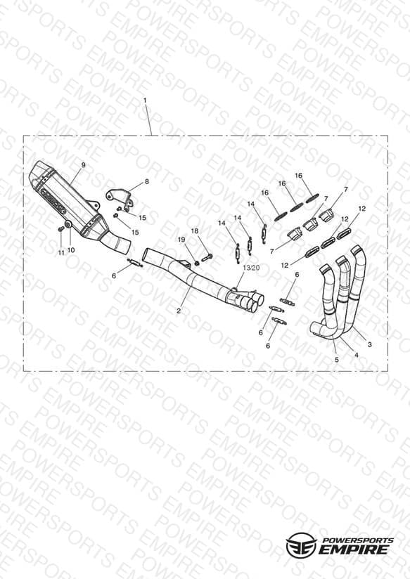 Exhaust System, Arrow, 3 into 1