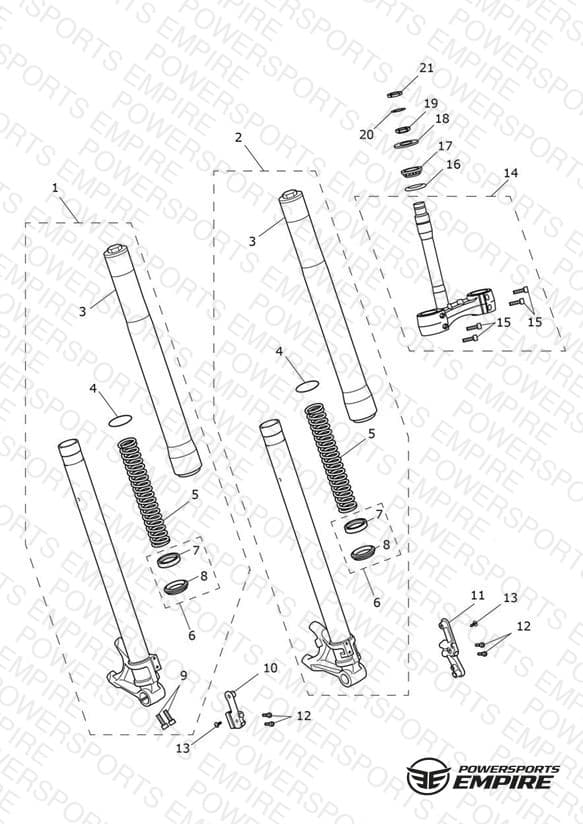 Front Forks & Yokes