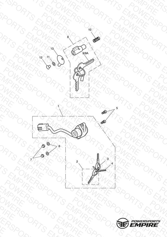 Ignition Switch & Steering Lock