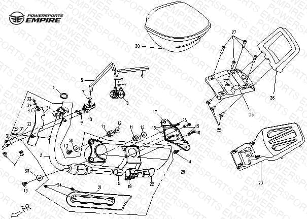 F14 — MUFFLER & RACK