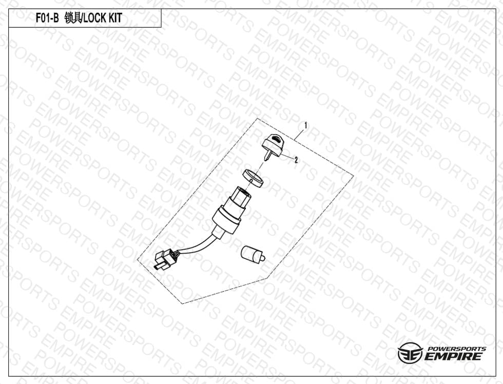 F01-B — LOCK KIT (SUMITOMO)