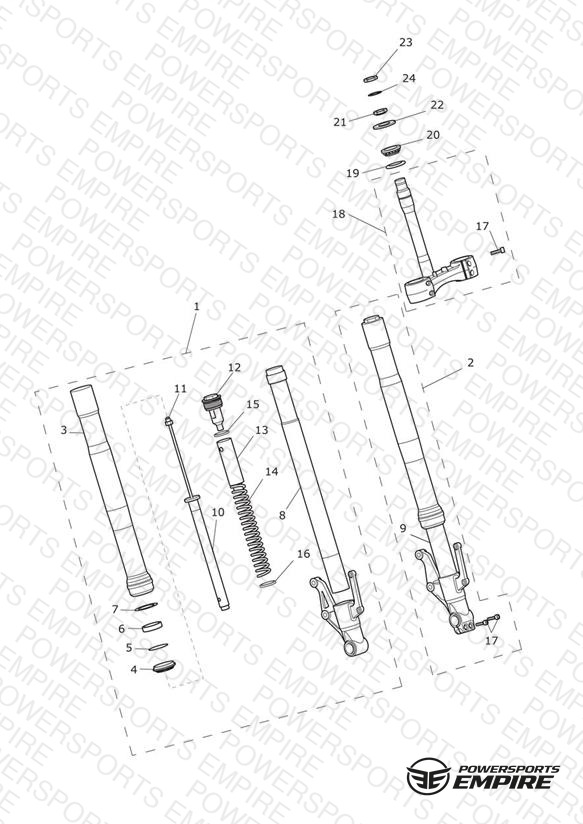 Front Forks & Yokes