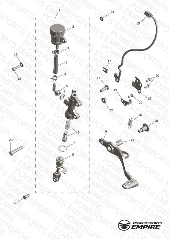 Rear Brake Master Cylinder