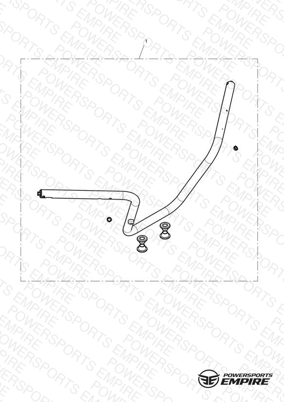 High Handlebar Kit, Black