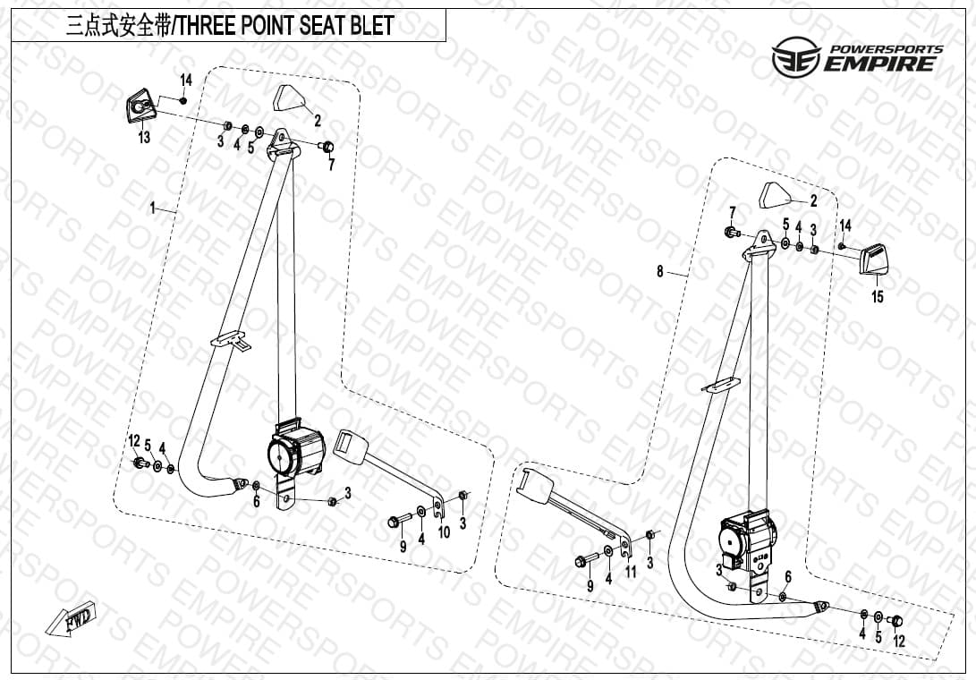 F34-A-V2 — 3-POINT SEAT BELT