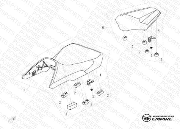 F13 — SEAT ASSY