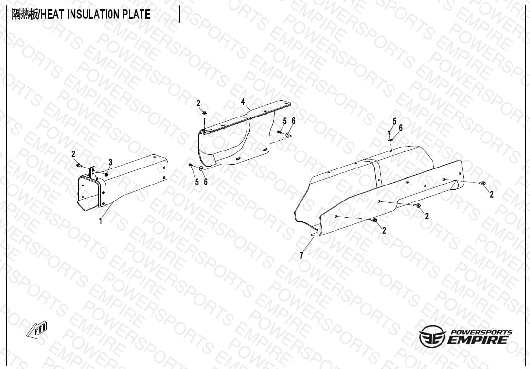 F02-2 — HEAT INSULATION PLATE