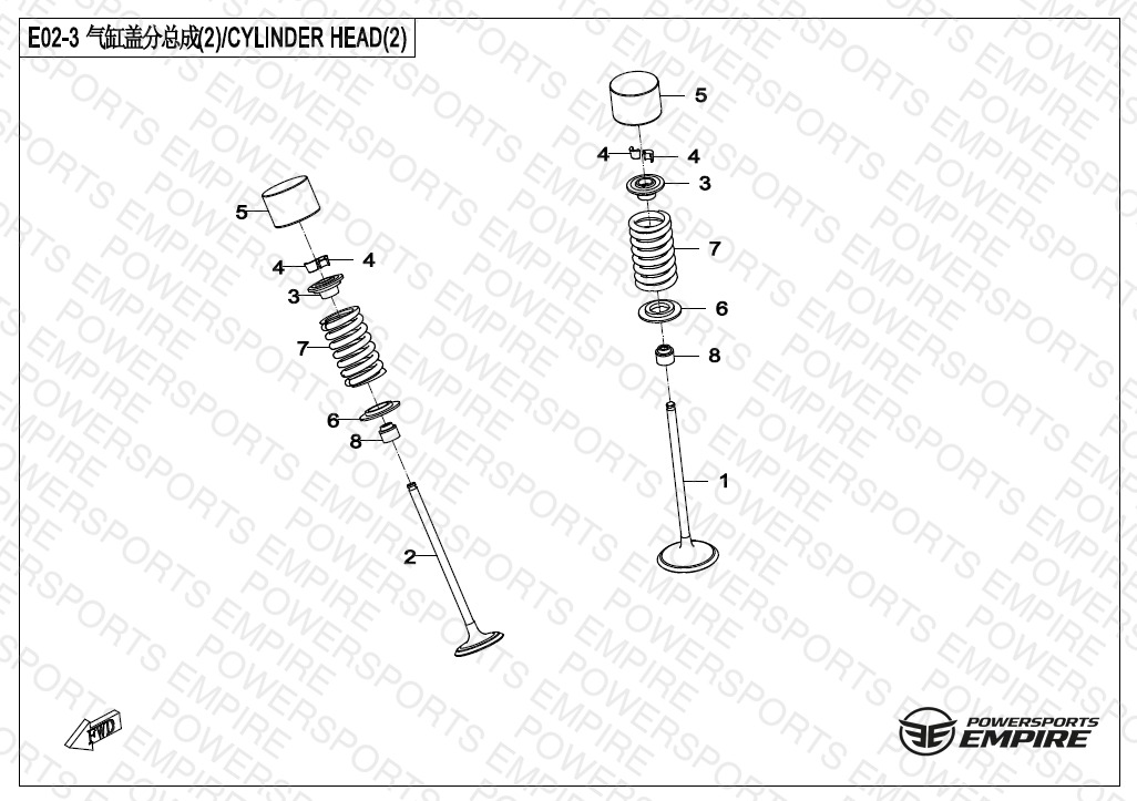 E02-3 — CYLINDER HEAD #2