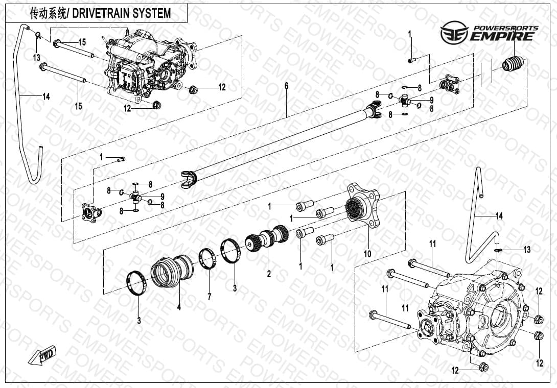 F30 — DRIVETRAIN SYSTEM