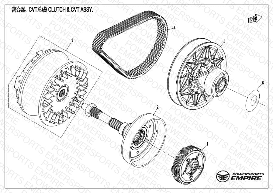 E05 — CVT ASSY.