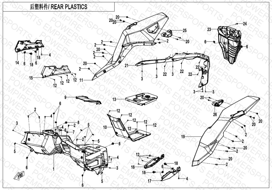 F04-7 — REAR PLASTIC