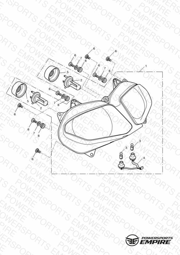 Headlight/Mountings 186151 »