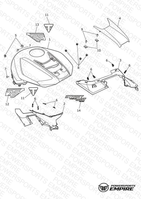 Fuel Tank Bodywork
