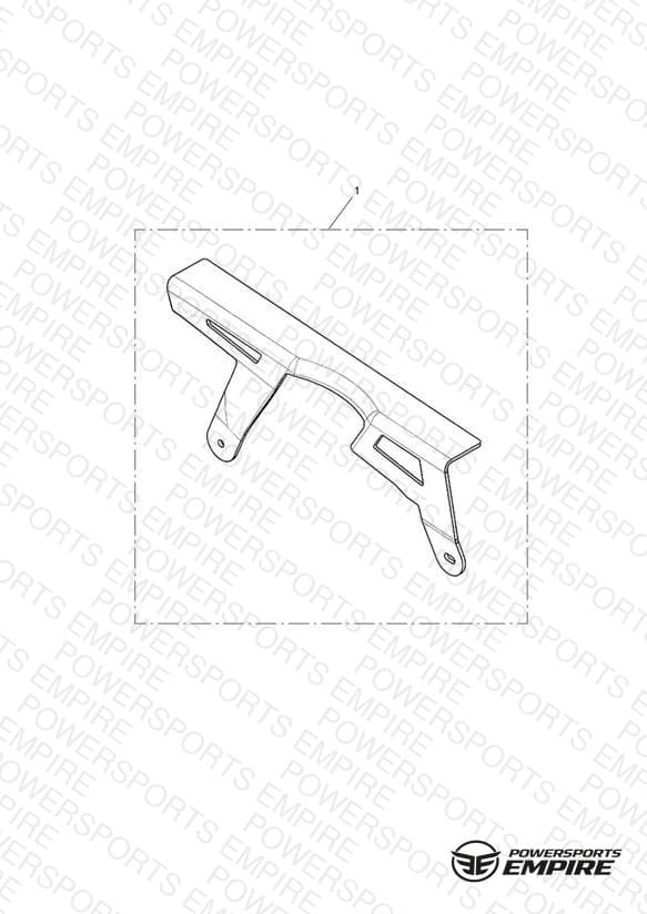 Aluminium Chainguard, Silver