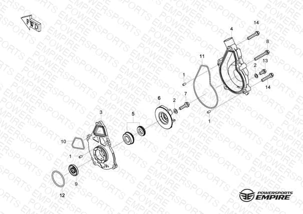 E08 — WATER PUMP