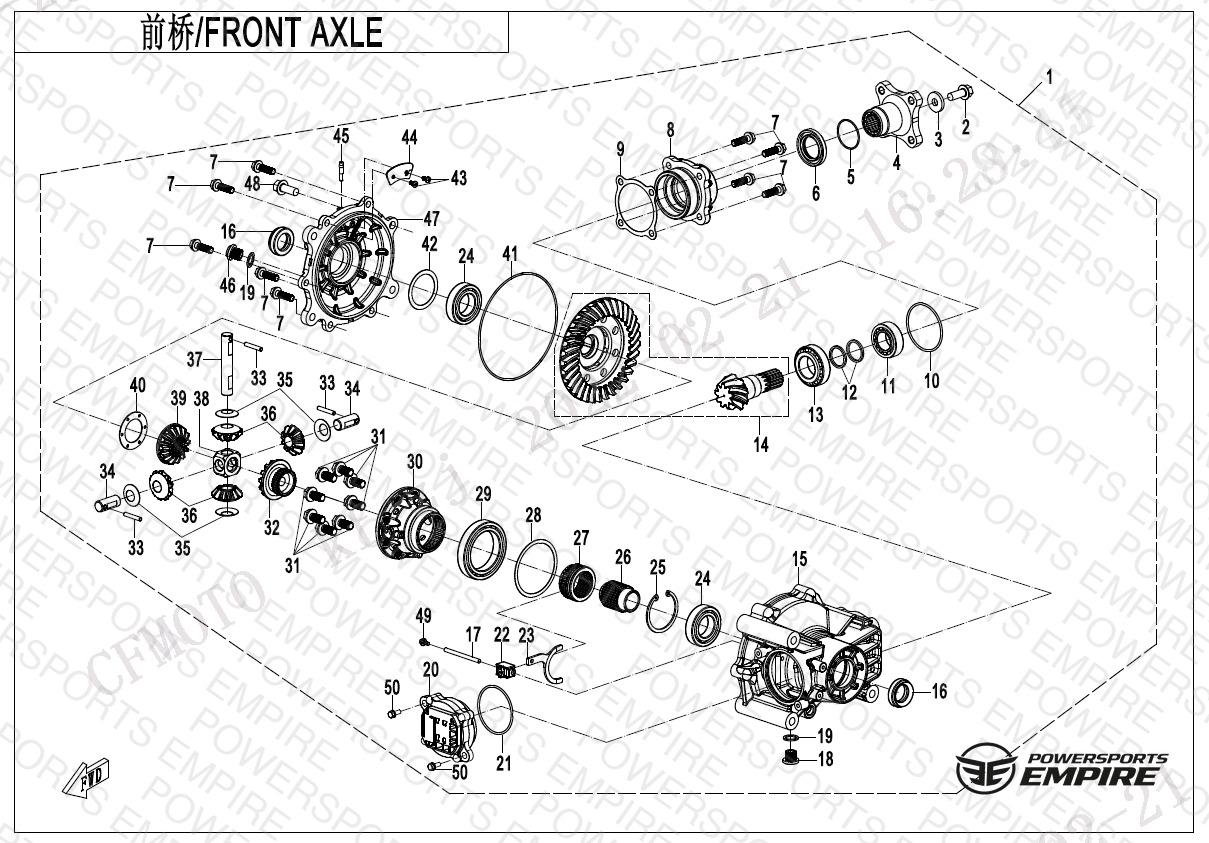 F31 — FRONT AXLE