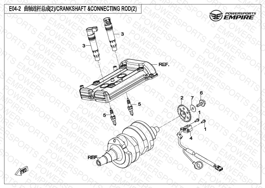 E04-2 — CRANKSHAFT &CONNECTING ROD (2)