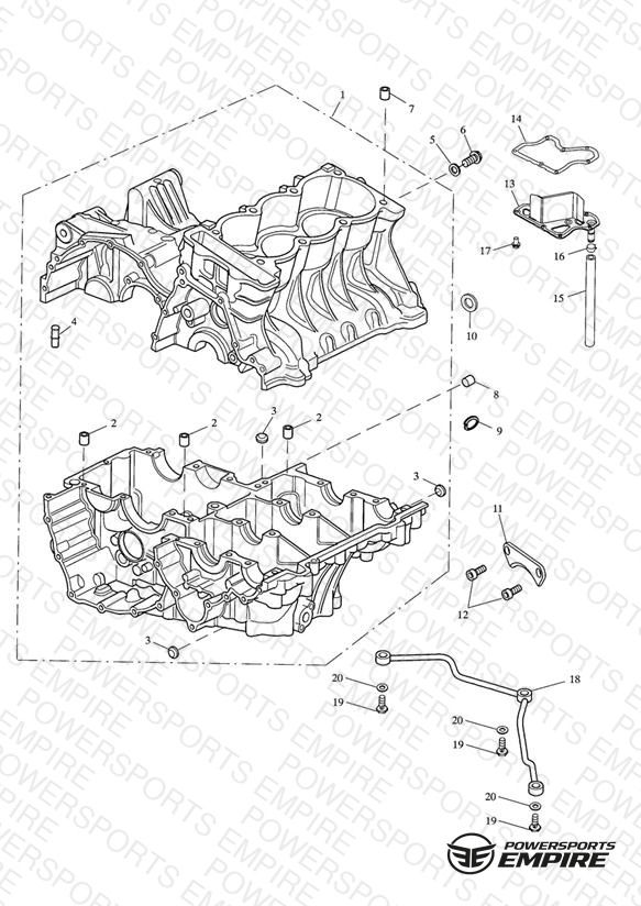 Crankcase & Fittings