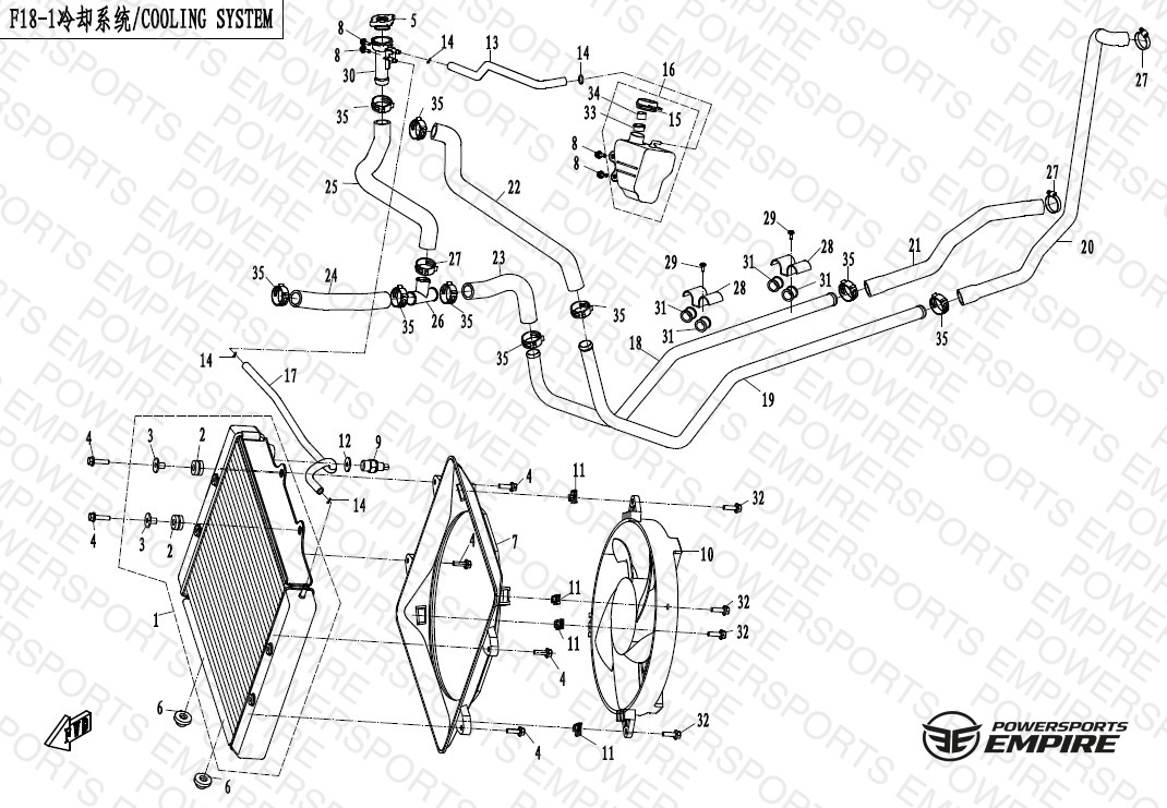 F18-1 — COOLING SYSTEM