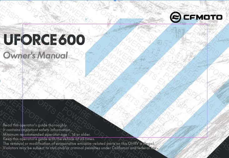 F38-B-V2 — OWNERS MANUAL