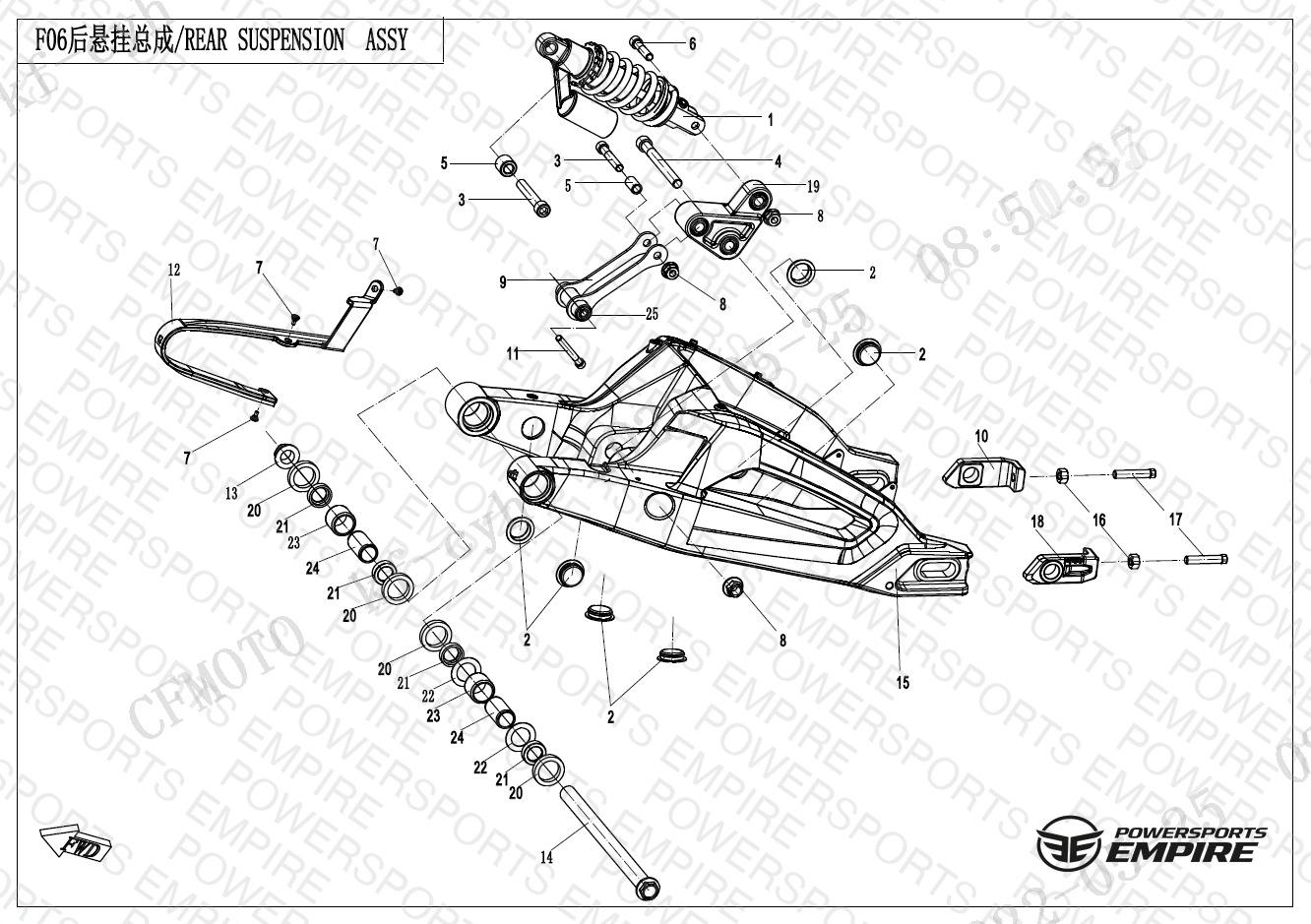 F06 — REAR SUSPENSION