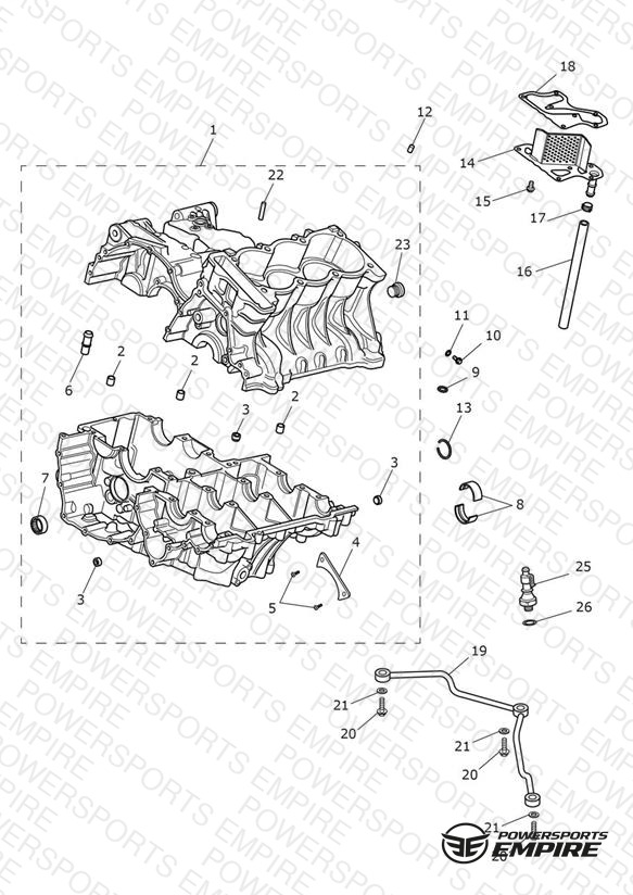 Crankcase & Fittings
