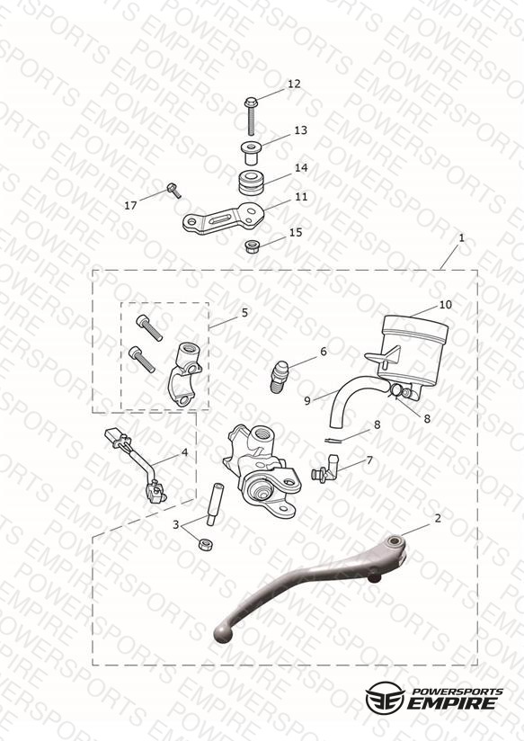 Front Brake Master Cylinder & Hoses