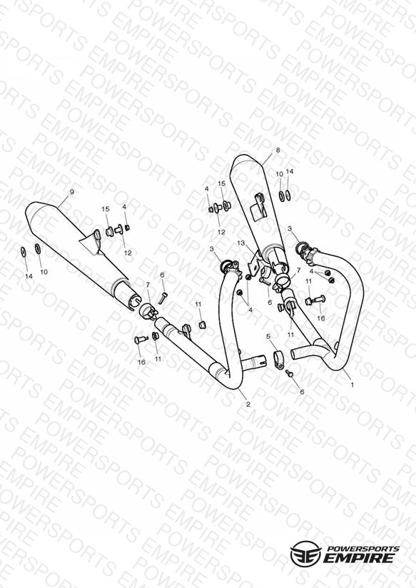 Exhaust System - Bonneville Spirit Only