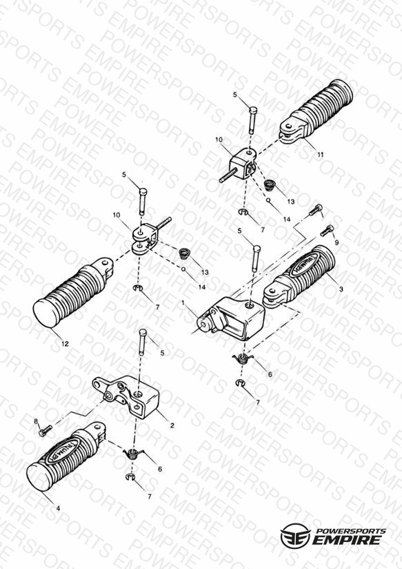Footrests & Mountings