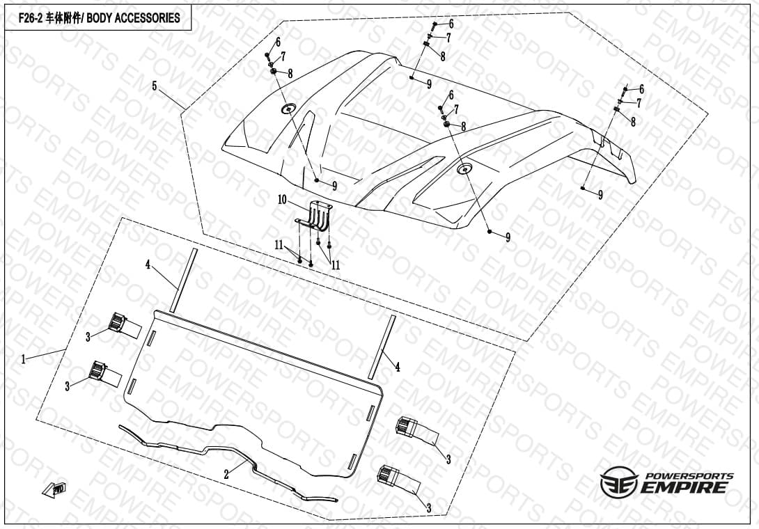 F26-2 — BODY ACCESSORIES