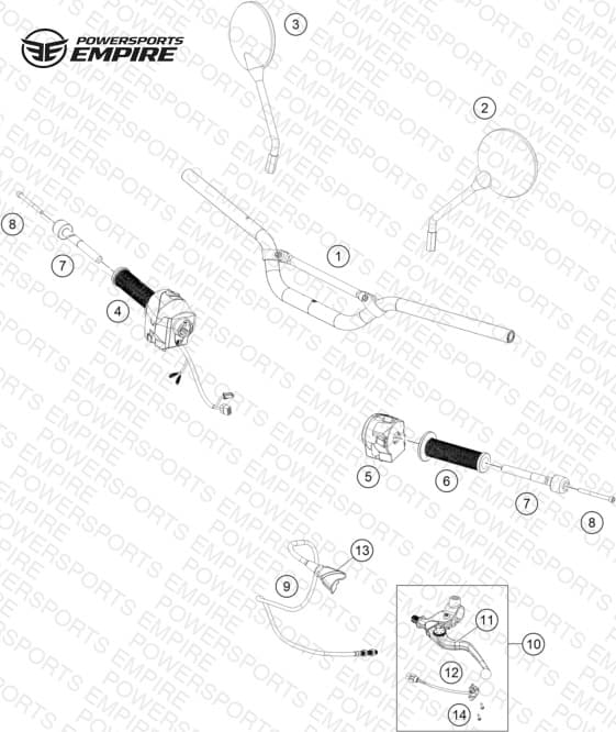 HANDLEBAR, CONTROLS