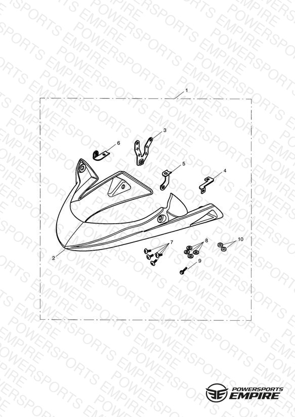 Belly Pan Kit, Std Colours