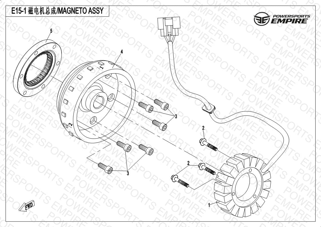 E15-B — MAGNETO ASSY (EPS)