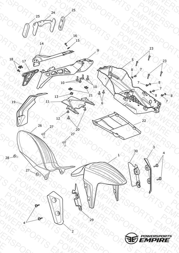 Mudguards - ABS Special Edition