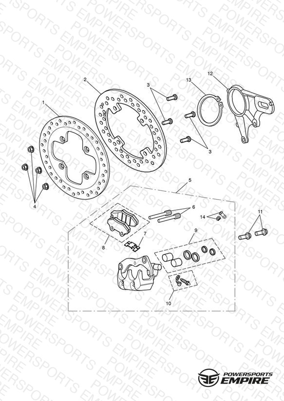 Rear Brake & Disc