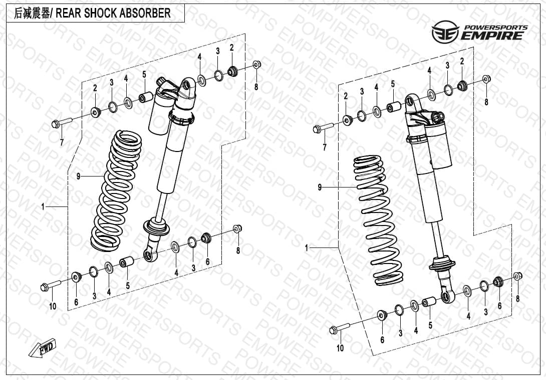 F06-2 — REAR SHOCK ABSORBER