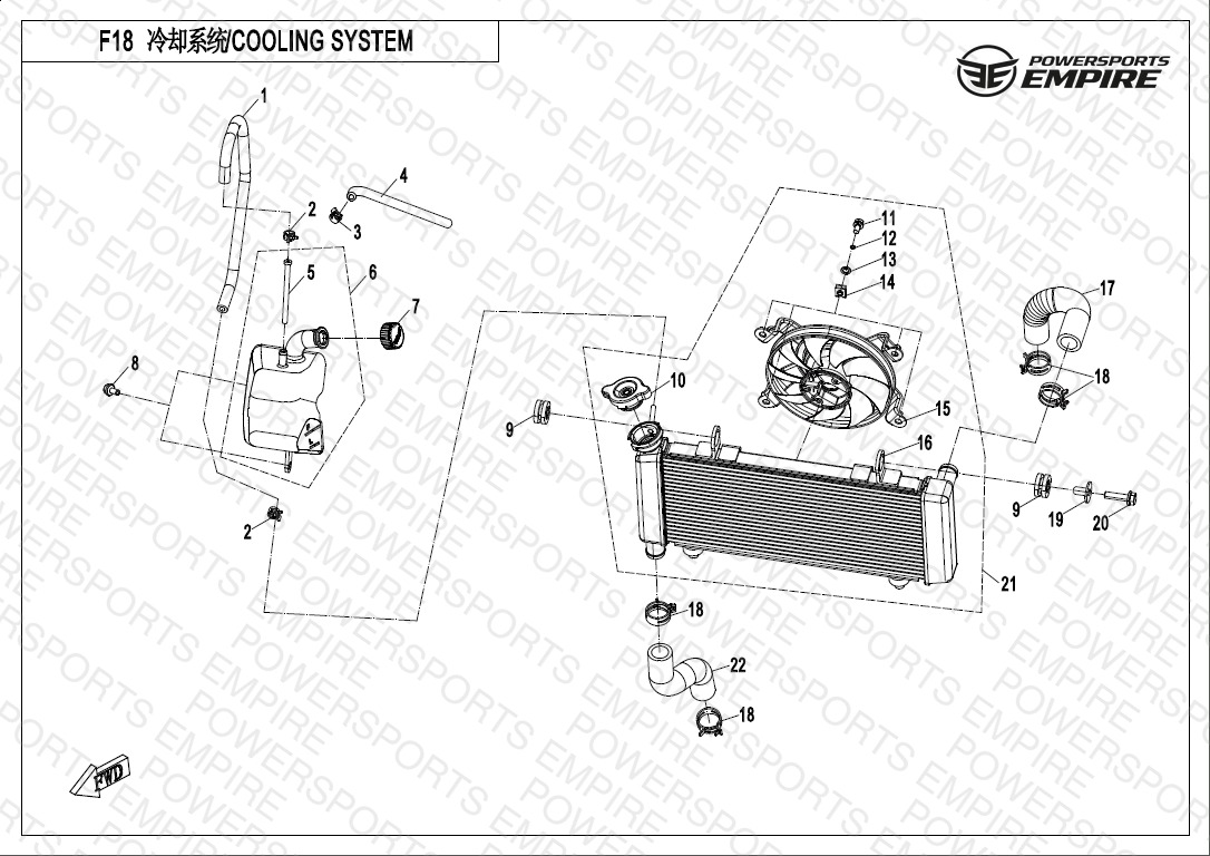 F18 — COOLING SYSTEM