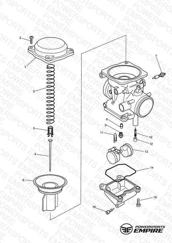 Carburettor Parts Carburettor Assembly T1240650 (KEIHIN PARTS)