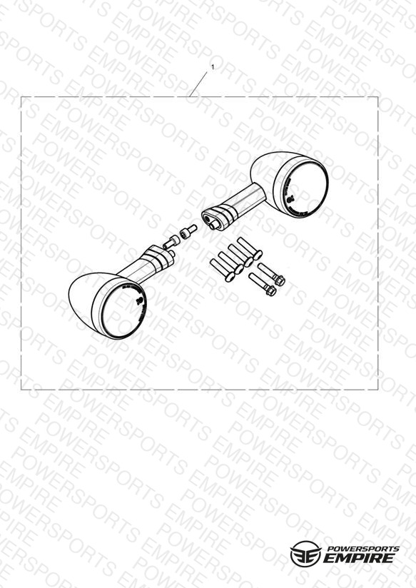 LED, Indicator Kit, D64, Medium, 120 Lead