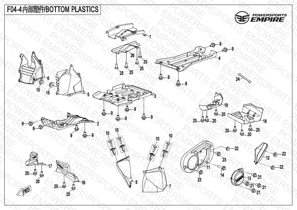 F04-4 — BOTTOM PLASTICS