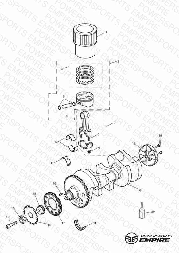 Crankshaft/Conn Rod/Pistons and Liners