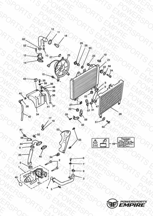 Cooling System 4 Cylinder Engines