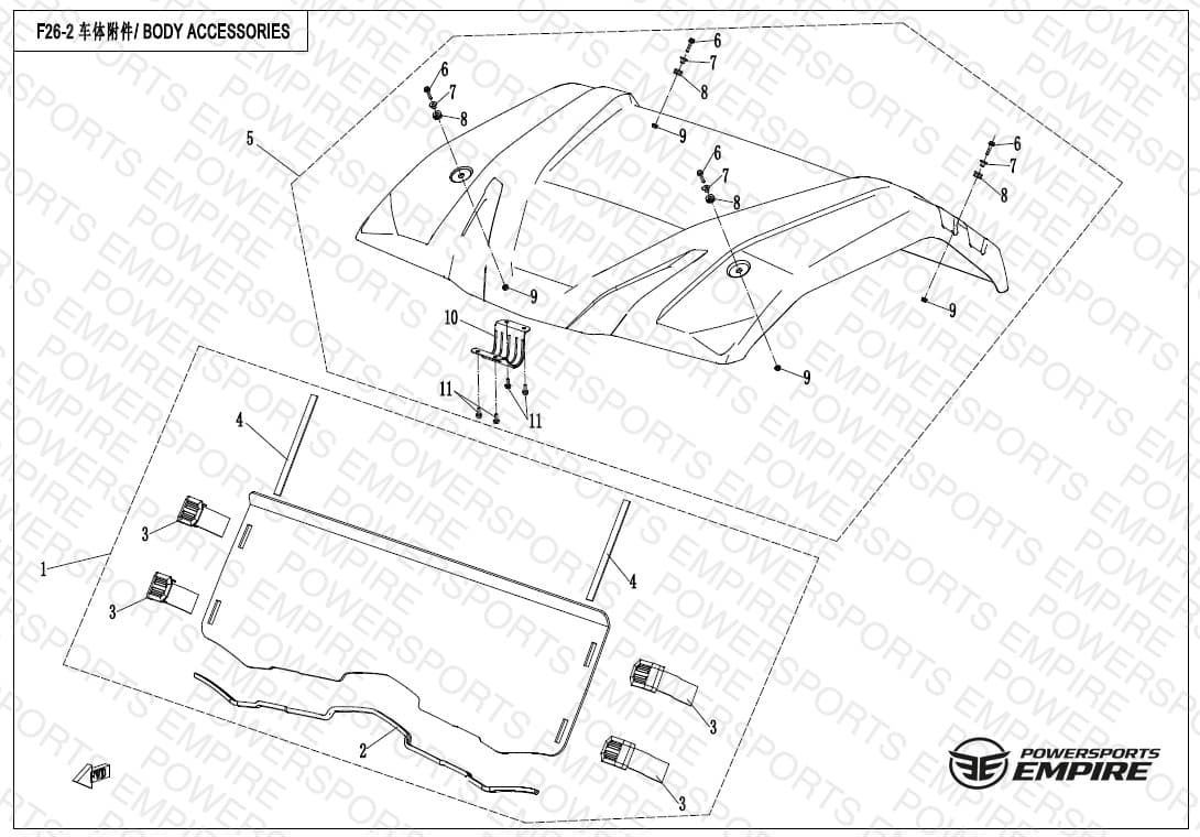 F26-2 — BODY ACCESSORIES