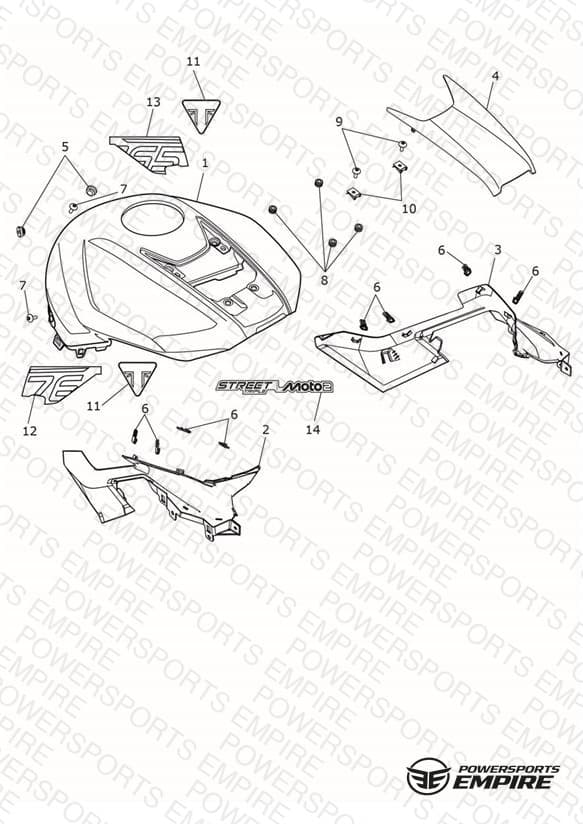 Fuel Tank Bodywork