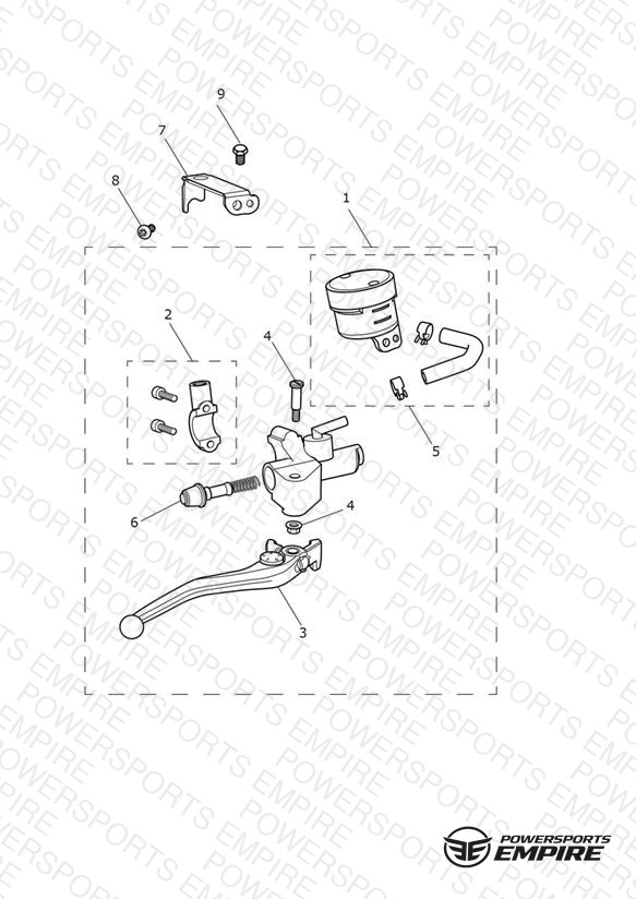 Front Master Cylinder Assy