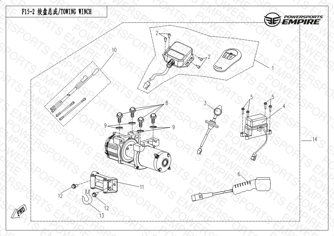 F15-2 — TOWING WINCH